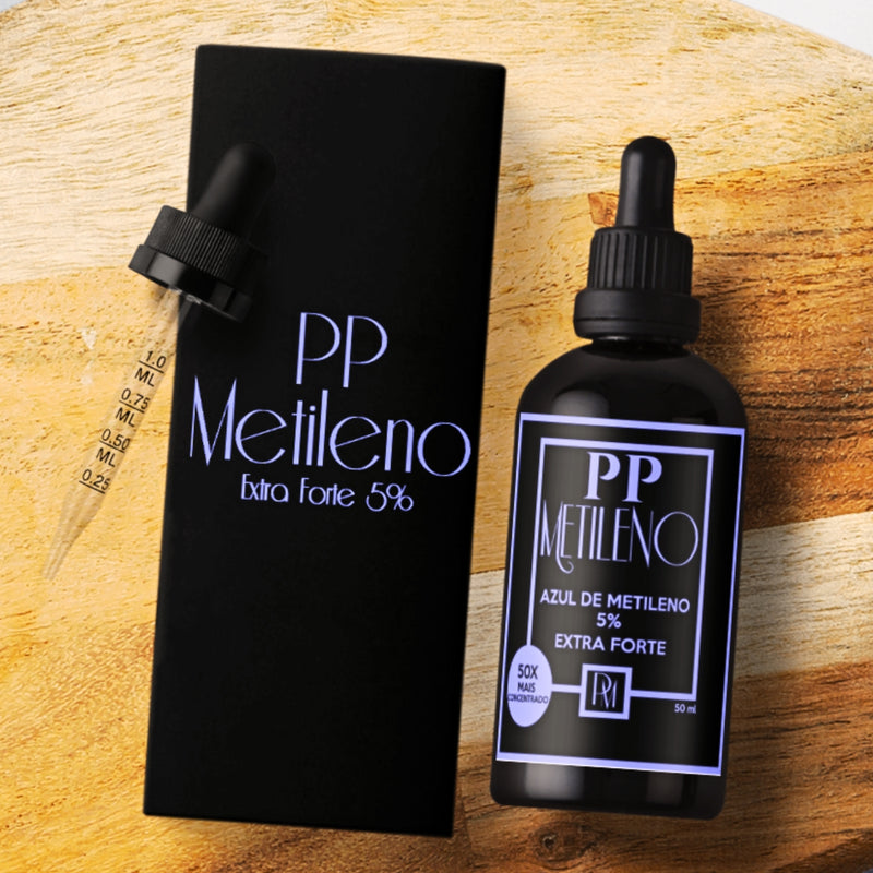 Azul De Metileno P.A 5% Frasco Gotas 50ml 100% Puro