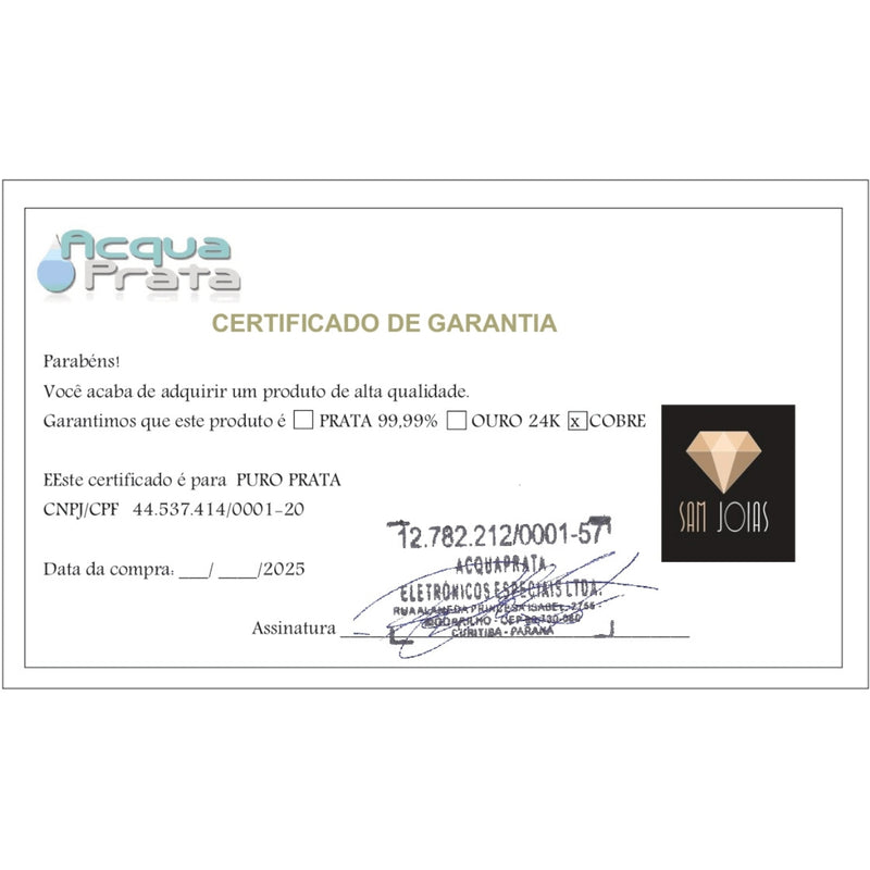 Cobre Coloidal 99% Pura - 1 Litro e 100ml em Frasco Âmbar